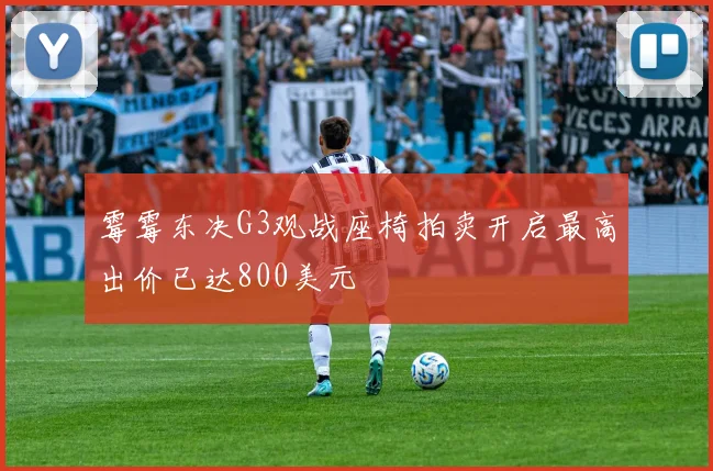 霉霉东决G3观战座椅拍卖开启最高出价已达800美元